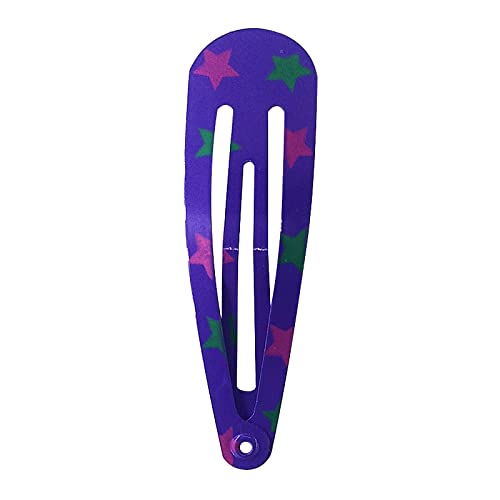 10 Pinzas para cabello metalicas 5cm miniatura 6