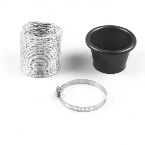 Tuyau d'admission d'air voiture kit entonnoir turbine universel ABS rond