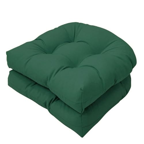 FYCYGG 2er Set Terrassen Korbstuhlkissen, U förmige Outdoor...