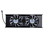 LUNOZST Laptop-Teile VGA-GPU-Grafikkartenlüfter, Grafikkühler, XY-D05510S, HA5510H12F-Z, für MSI GTX1650 1650 LP OC V1 Low Profile(Original XY-D05510S)