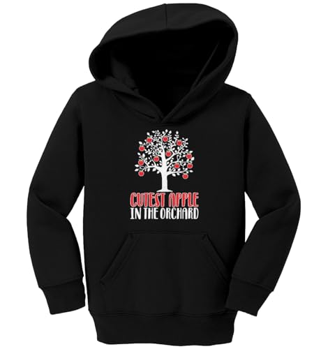 Tcombo Cutest Apple In The Orchard - Picking Toddler/Youth Fleece Hoodie2