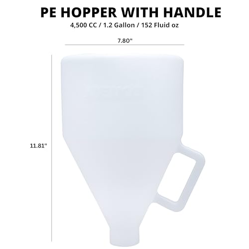 Image of NEIKO 31227A Drywall Texture Sprayer, Air Texture Gun with 1.2 Gallon Hopper Gun, 3 Nozzles: 4 mm, 6 mm, 8 mm, Stucco Mud or Popcorn on Walls and Ceiling, Knockdown, Spray Gun with Handle