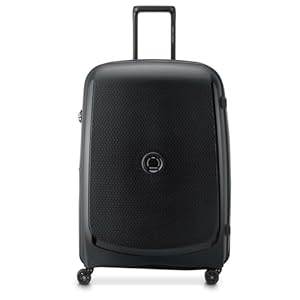 DELSEY PARIS - Belmont Plus MR (Recyceltes Material) - Hartschalenkoffer 76 cm x 52 cm x 32 cm - 102 L - XL - Schwarz