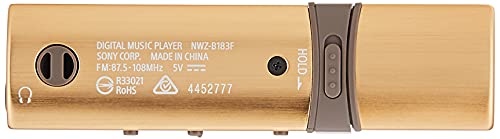 Image of Sony NWZ-B183F Walkman MP3 Player with Built-in FM Tuner (4GB) - Gold