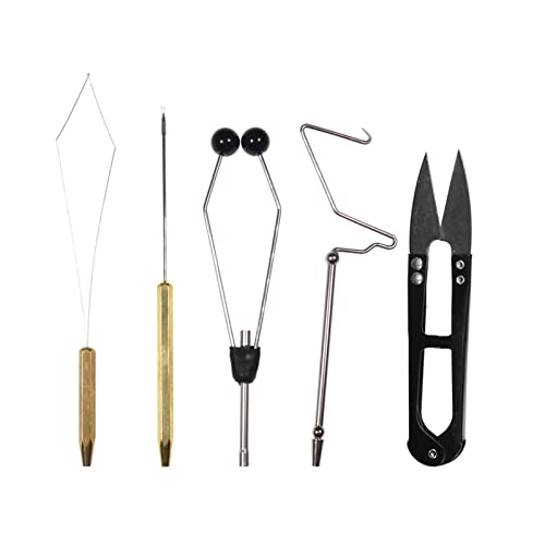 YIWENG 5 pièces Outils de Montage de Mouches Kit...