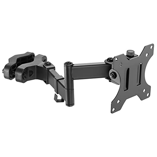 WORLDLIFT Pole Mount Monitor Arm Easy Clamp-on VESA Mount for 17