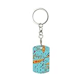 Structure des accessoires : chaque porte-clés est composé d'une pièce de métal, élégamment conçu pour ranger vos clés en toute sécurité