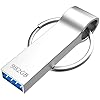 USB Sticks 982GB, with Keyring, USB 3.0 Flash Drive, Metal Waterproof USB Memory Sticks, Memory Stick for Data Storage, Thumb Drive for PC/Laptop/Computer