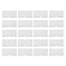 DOITOOL 200pcs Picture Frame Corner Protector Packaging Protector Cardboard Corners for Painting Frame Corner Guard Picture Frames Cardboard Guard Photo Frame White Paper Artwork