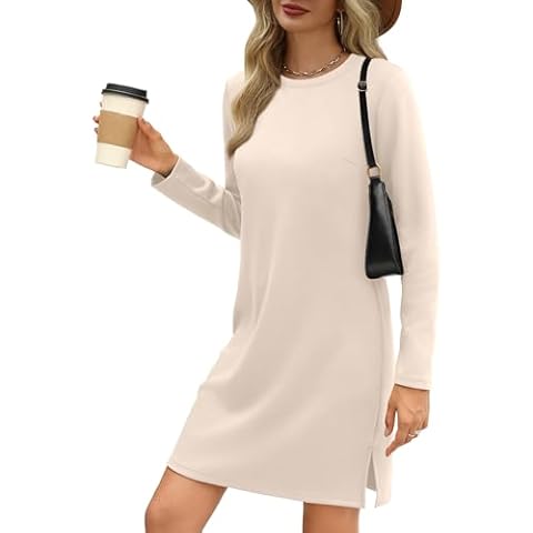 SAMPEEL Long Sleeve Casual Dress Cover