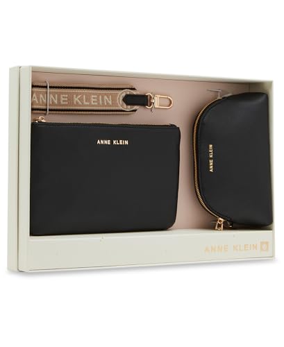 Anne Klein Ak 3 Piece Pouch Gift Set with Web Detailing2