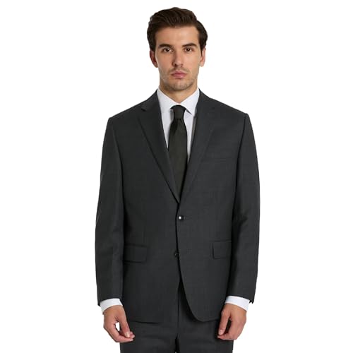Image of Michael Kors Men's 3-Piece Classic Fit Suit Separates | Jackets | Weddings & Formal Events (Pants & Vests Sold Seperately)