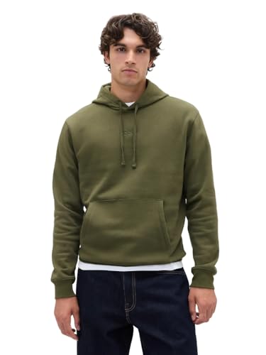 GAP Men's Mini Logo Relaxed Pullover Hoodie