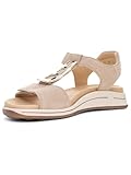 ARA Sandales Osaka-s pour femme, sable, 35 EU large