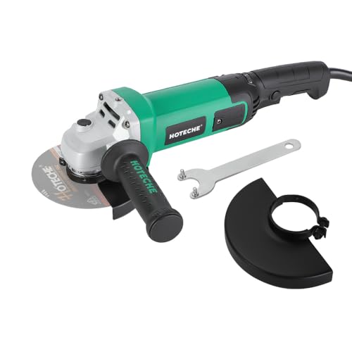 Hoteche 5-Inch Angle Grinder 11-Amp Heavy Duty Variable Speed...