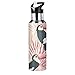 Mnsruu Foglia di Palma Simpatico Uccello Tucano Borraccia Termica con Cannuccia Sportiva, Bottiglia Acqua in Acciaio Inox Isolato 600ML Senza BPA per Bevande Calde e Fredde per Bambini Scuola