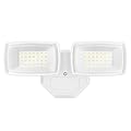 Onforu 3200LM Flood Lights Outdoor, 32W 6500K LED Security Lights Switch Controlled, IP66 Waterproof Outdoor Lights, Wall Mount Exterior Flood Light with 2 Adjustable Heads Floodlights Outside