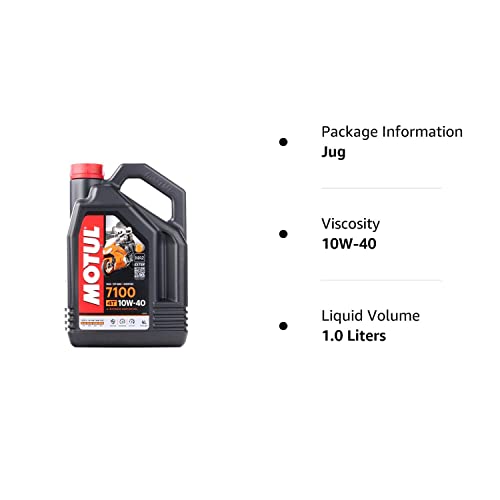 Motoröl 10W40 Motul 7100 4T MA2 10W40 – Hochleistungsöl für Motorräder