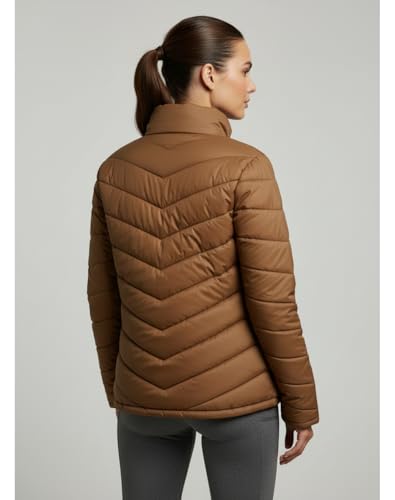 Image of FYLTR Women's Puffer Solid Color Standard Length Jacket | Winter Stylish Jackets for Women | Waterproof | Lightweight | High-Neck