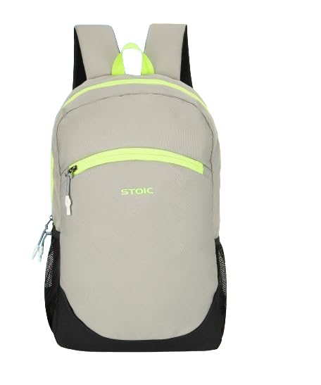 STOIC Daypack, College bags, Office bags, For Men and Women 24 L Backpack (GREY) (B0D59V4F4V) Amazon Price History, Amazon Price Tracker