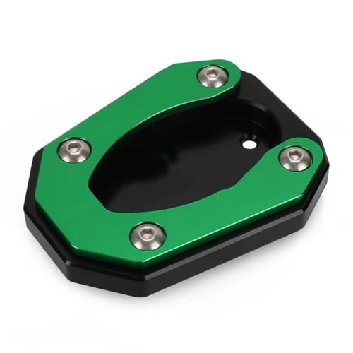 Extension de béquille Z125 et Ninja 250 - Patin de support vert pour moto Kawasaki