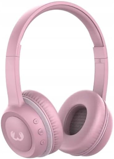 Fresh 'n Rebel Kids Wireless Headphones in Pretty Pink