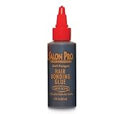 Salon Pro Exclusiva Anti-hongos Vinculación De Pelo Pegamento Negro (Súper Bond) Para Perfect Sujección En Cabello Uniones 60ml