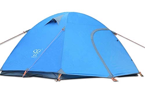 Tente de plage 3-4 personnes double toit avec aération maximale