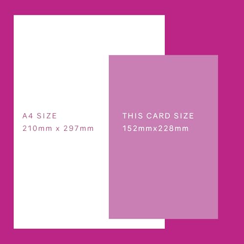 Cherry Orchard | Daughter 30th Birthday Card | Gorgeous Pink and Gold Champagne Design | Luxury style Insert | Sentimental Verse | Complete with Envelope - Image 2