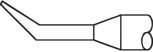 1124-0015-P1 .016" Conical Sharp, Bent 30 degree, Extended Tip for TD-100 Intelliheat Iron