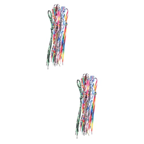Lacets de rechange plats en nylon de couleur pour baskets et bottes de mode