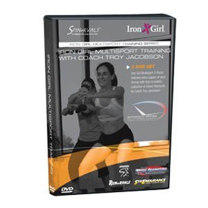 Sports Spinervals IronGirl Mulitsport Training 3-Pack DVD Book