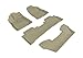3D MAXpider Complete Set Custom Fit All-Weather Floor Mat for Select Acura MDX Models - Kagu Rubber (Tan)