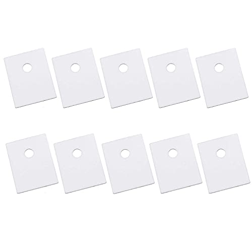 10 piezas hoja cerámica TO-3P aislamiento protección miniatura 1