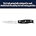 HENCKELS Forged Premio 3-inch Paring Knife, Black/Stainless Steel