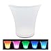Ice Bucket Volwco Colours Changing LED Cooler Bucket 5L Large Capacity Champagne Wine Drinks Beer Bucket for KTV Party Bar Home Wedding