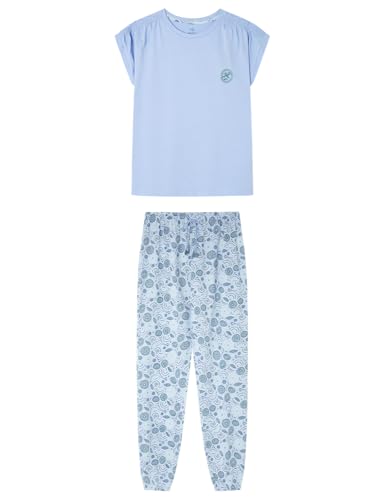 Pyjama femme Women'secret ensemble long imprimé floral Daily Garden