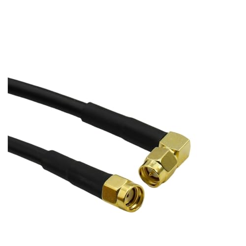 Kohak RG58 SMA �� SMA �P�[�u���I�X���X�X�g���[�g���p WIFI �A���e�i�����P�[�u�� RF �s�O�e�[���A�_�v�^(Type 2,800CM)