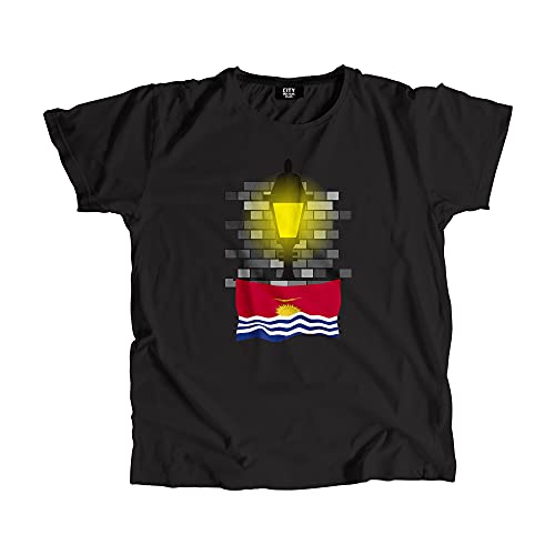 T-shirt Kiribati Street Lamp Bricks en coton de qualité supérieure