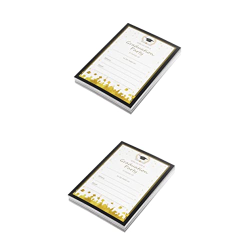 Tofficu 50 Carte per Laureati Genitori per Forniture Inviti per...