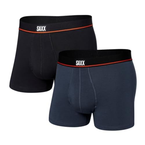 SAXX Underwear Co. Men's Underwear with Pouch Non-Stop Stretch Cotton Trunk Fly 2Pk - Main Image