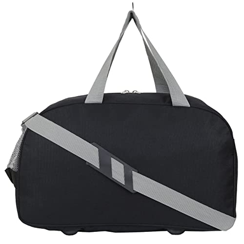 Image of PPERFECT Star 40L Duffle Bags for travellings | Carry Bag for Women Travel | Bag for travellin | Travel Bag for man | Luggage Bags for Women (Black Purple)