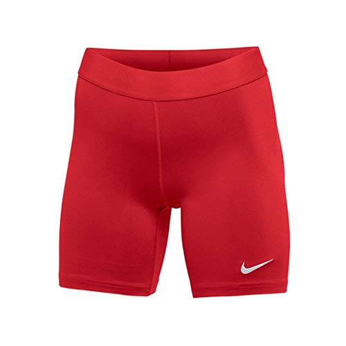 Nike Womens Half Tight 7'' Compression Running Short (X-Large, Red) 
