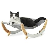 FUKUMARU Cat Hammock - New Moon Cat Swing Chair, Kitty Hammock Bed, Cat Furniture Gift for Your...