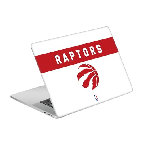 Skin MacBook Pro 15.4 Toronto Raptors protection vinyle blanc pour le bureau