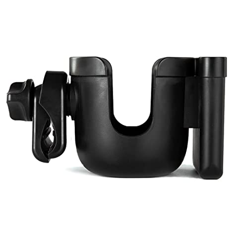 2 in 1 Getränkehalter und Handyhalter, Getränkehalter für Kinderwagen, Kinderwagen Becherhalter, Universal Becherhalter handyhalter Kinderwagen für Trinkflaschen, Nuckelflaschen Cover