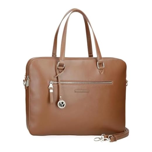 Pepe Jeans Elia Bagaglio- Borsa messenger donna, marrone, Taglia unica, Borsa per computer portatile