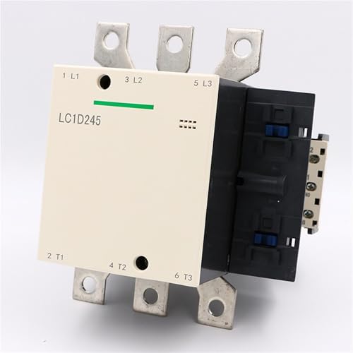Contacteur LC1D245E7 triphasé 245A 48V CA pour commande de moteurs électriques