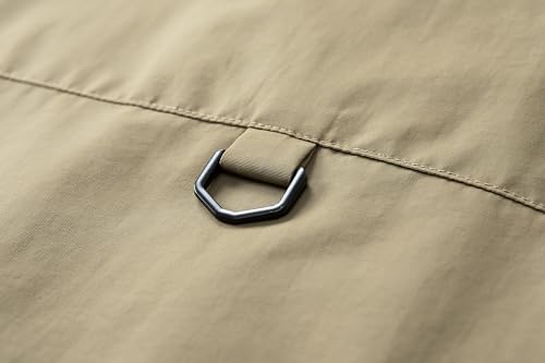 Men's Outdoor Tactical Vest Lightweight Multi-Pocket Multi-Purpose Vest Full Zip Front3