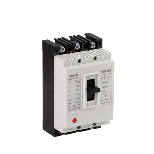 Disjoncteur boîtier plastique MCCB 3P NISZA, interrupteur haute durabilité 40A